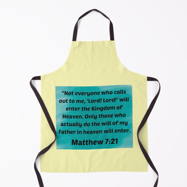 Item preview, Bible Verse Matthew 7:21 designed and sold by Prayingwarrior.
