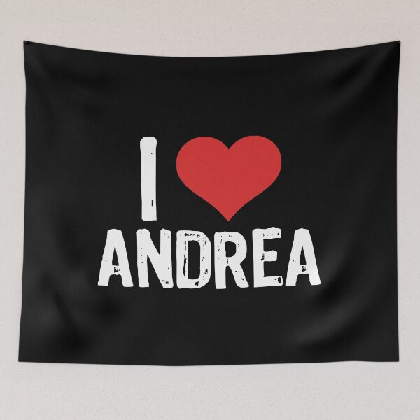 Item preview, I Love Andrea designed and sold by The "I Love Everything" Shop.