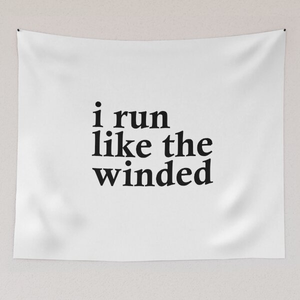 Item preview, I Run Like The Winded - Funny Running I designed and sold by RunPower.