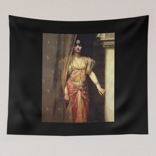 Item preview, Soudja Sari by Gaston Casimir Saint-Pierre designed and sold by ColorfulMystic.