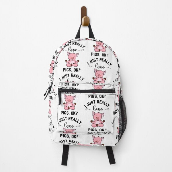 Item preview, I Just Really Love Pigs Ok Funny Cute Yoga Pose Pig Baby designed and sold by Mariano Topno.