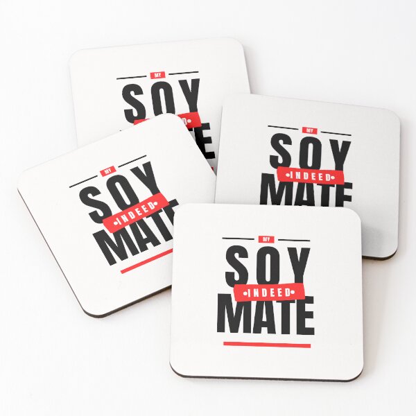 Item preview, My Soymate Indeed- Funny Bold Typography designed and sold by SBWorld.