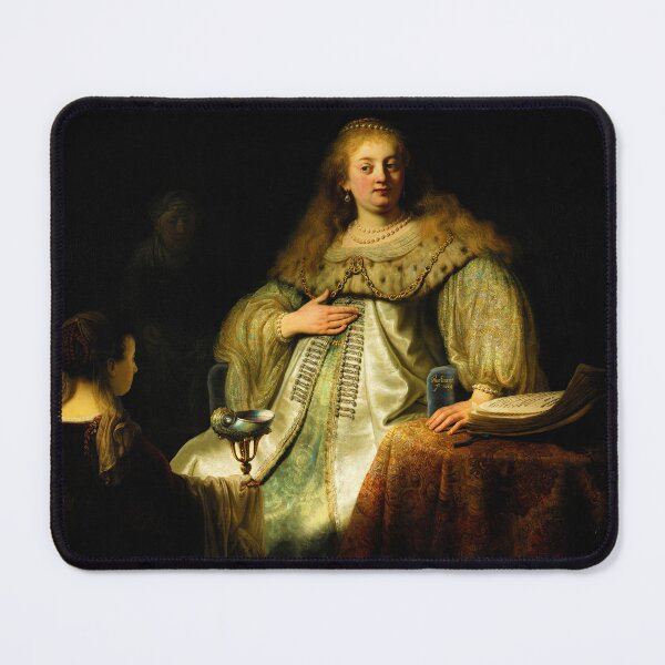 Item preview, Artemisia by Rembrandt (1634) designed and sold by allhistory.