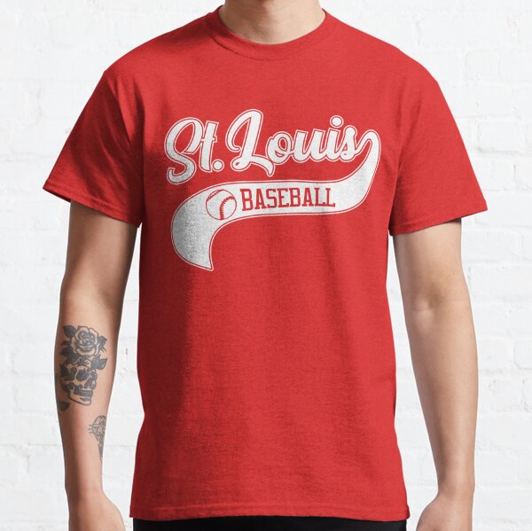 St Louis Cardinals Neon Baseball Shirt - Vintagenclassic Tee