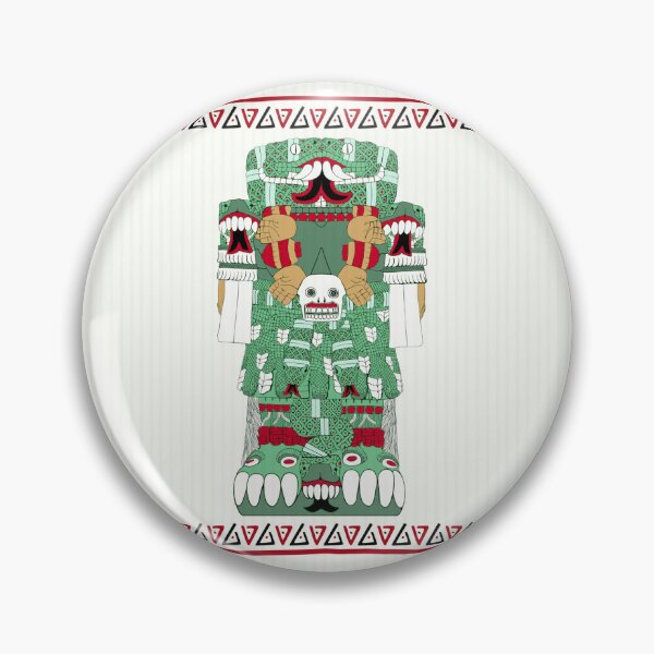Item preview, Coatlicue Aztec Mother of the Gods and Fertility Goddess designed and sold by Aztectees.