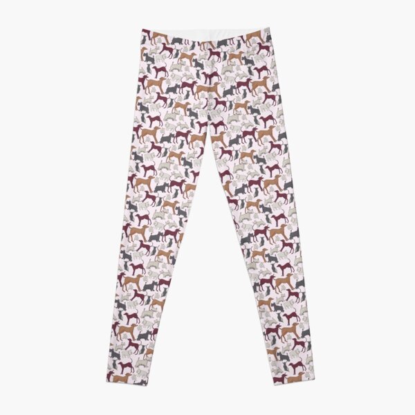 Dog Park Pattern Leggings