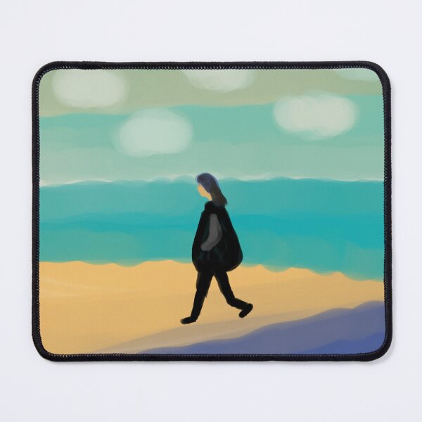Aperçu de l'œuvre Marcher sur la plage créée et vendue par hui-wen kuo.