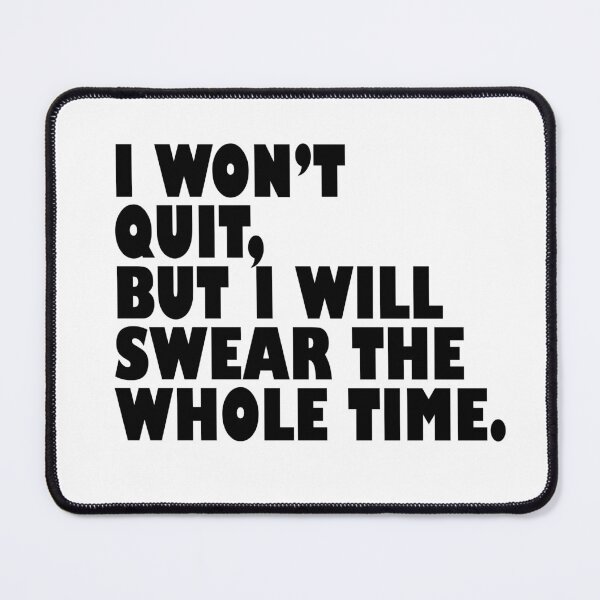 Item preview, I Wont Quit But - Funny Running I designed and sold by RunPower.