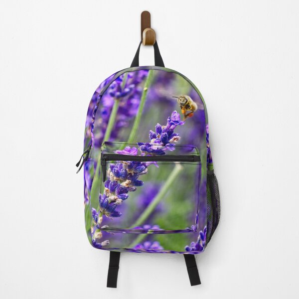 Item preview, Bee Flying Over Lavender - Kew Gardens - English Gardens designed and sold by LucaRocchini.