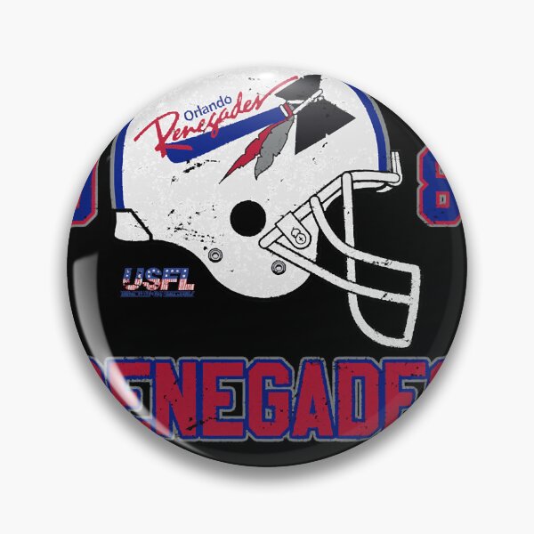 Item preview, Distressed Orlando Renegades Helmet designed and sold by EstherEst11.
