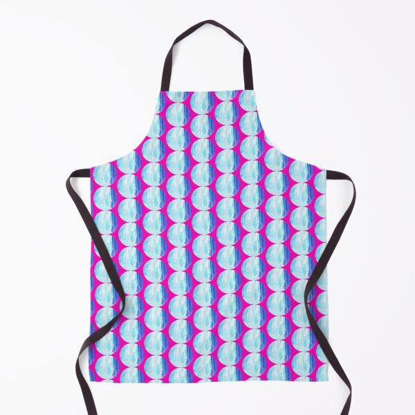 Item preview, Blue and magenta circle pattern designed and sold by lausn.
