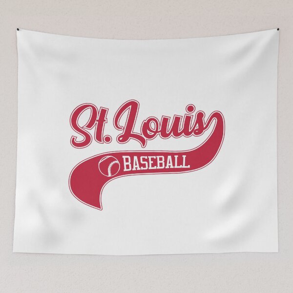 Item preview, Retro St. Louis Baseball Vintage Swoosh designed and sold by pixeljamz.