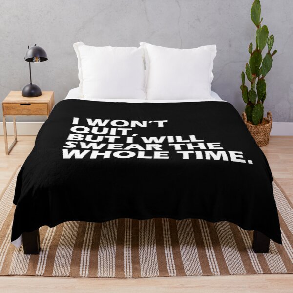 Item preview, I Wont Quit But - Funny Running II designed and sold by RunPower.