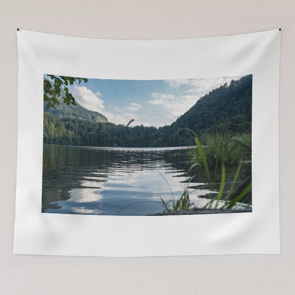 Item preview, Oberstdorf Freibergsee and ski flying hill - Allgäu Alps 12 designed and sold by xP42.