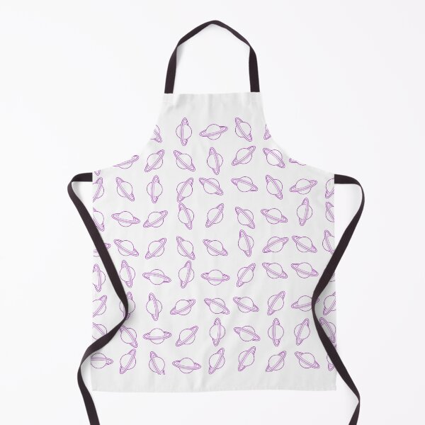 Item preview, Purple Planet Saturn Linear Polka Dot Pattern designed and sold by Nicolette Olivier.
