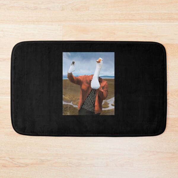 Item preview, Human Duck Taking A Selfie Oil Painting designed and sold by mrkedi123.