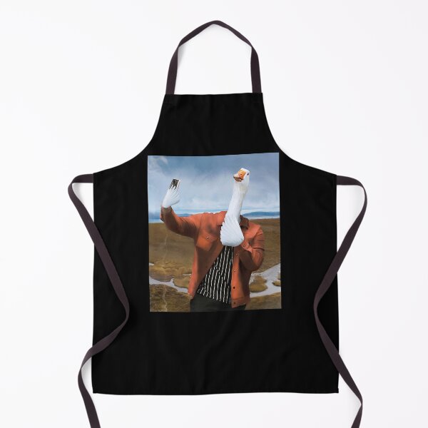 Item preview, Human Duck Taking A Selfie Oil Painting designed and sold by mrkedi123.