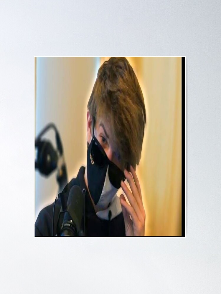 dream face reveal meme Poster for Sale by bestizeyy