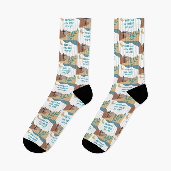 Item preview, Alwasy look on the bright side of life designed and sold by Monkyra.
