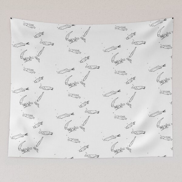 Item preview, Tetras Playing designed and sold by AStitchOfWisdom.