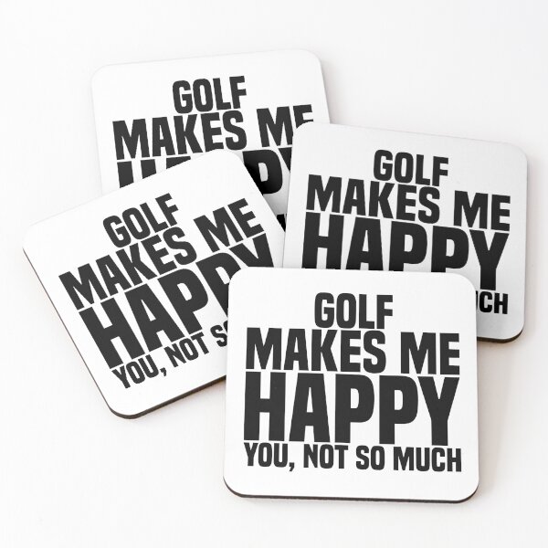 Item preview, Golf Makes Me Happy designed and sold by Alaa EROUIBI.