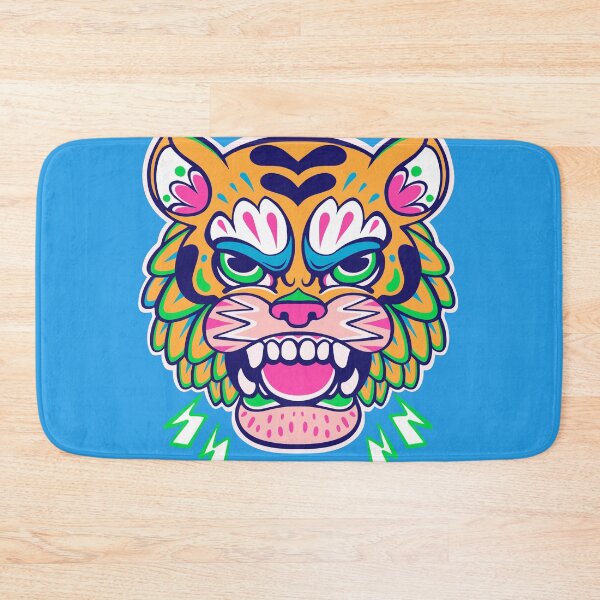 Item preview, Tiger Tattoo Face 2 designed and sold by machmigo.