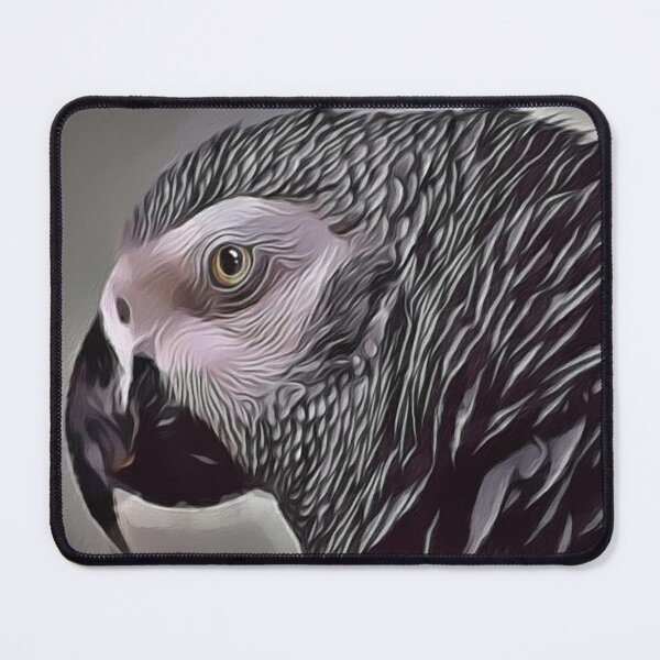 Item preview, African Grey parrot designed and sold by Manar-hamad.