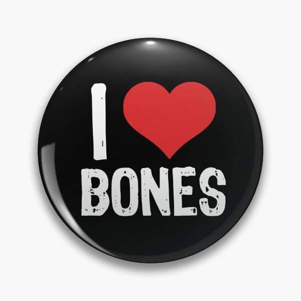 Artikelvorschau, Ich liebe Knochen entworfen und verkauft von The "I Love Everything" Shop.