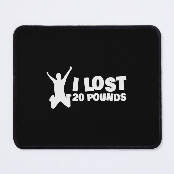 Item preview, Weight Loss EN I Lost 20 Pounds Jumping Gift Tee designed and sold by haselshirt.