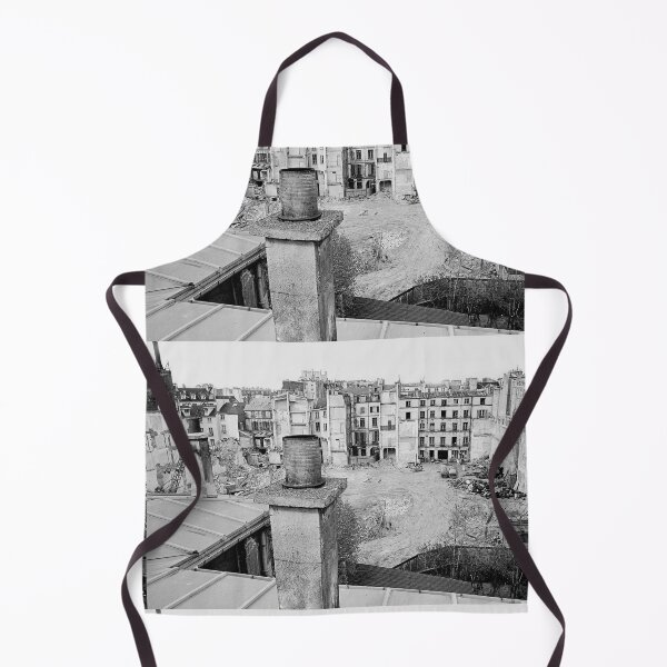 Item preview, r632/ Finition 2022 - Le Paris d'Autrefois 1975 " le Toit de Paris Témoin d'une Fin de Vie " par Okaio Créations Olavia-Olao designed and sold by o.okaïo.