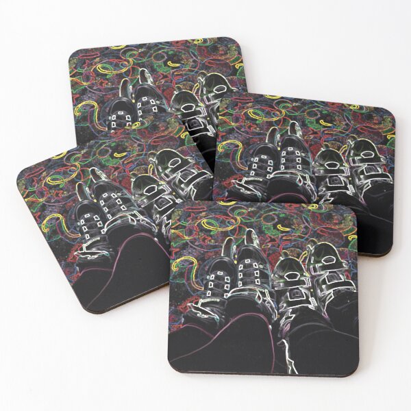 Item preview, Skate Night Neon Glow in the Dark designed and sold by DefectivePortal.