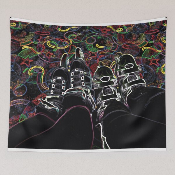 Item preview, Skate Night Neon Glow in the Dark designed and sold by DefectivePortal.
