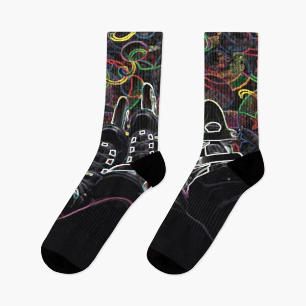 Item preview, Skate Night Neon Glow in the Dark designed and sold by DefectivePortal.