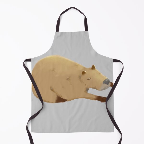 Item preview, Sleeping capybara designed and sold by Geraldine-N.