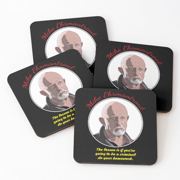 Item preview, Mike Ehrmantraut - Better Call Saul designed and sold by blacksnowcomics.
