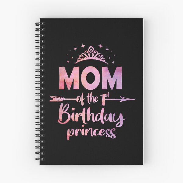 Item preview, Mom Of The 1st Birthday Princess Girl One Years Old BDay designed and sold by PameGraha.