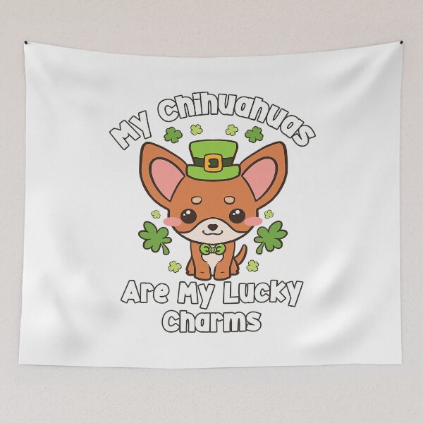 Item preview, My Chihuahuas Are My Lucky Charm St Patricks Day designed and sold by MichealExan.