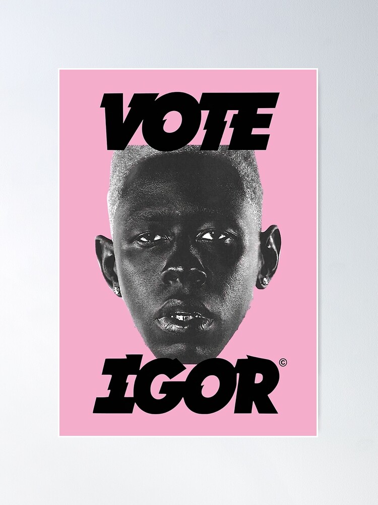 Tyler The Creator Pink Poster for Sale by Winnabby
