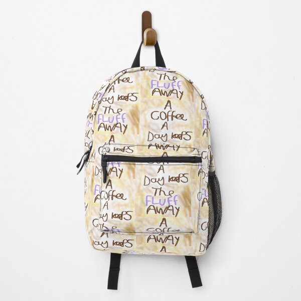 Item preview, A coffee a day keeps the fluff away designed and sold by ArtistRebeccaLS.