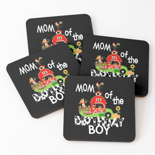 Item preview, Mom Of The Birthday Boy Barnyard Farm Animals Tractor Party designed and sold by PameGraha.