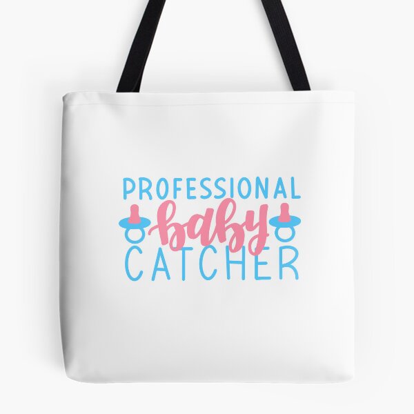 Item preview, Professional Baby Catcher, Midwife, Labor and Delivery Nurse designed and sold by tbcalligraphy.