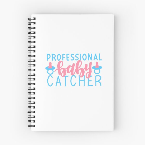 Item preview, Professional Baby Catcher, Midwife, Labor and Delivery Nurse designed and sold by tbcalligraphy.