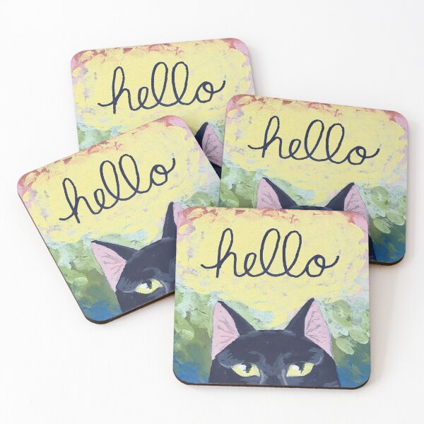 Item preview, Hello Cat designed and sold by amgcandoregiles.