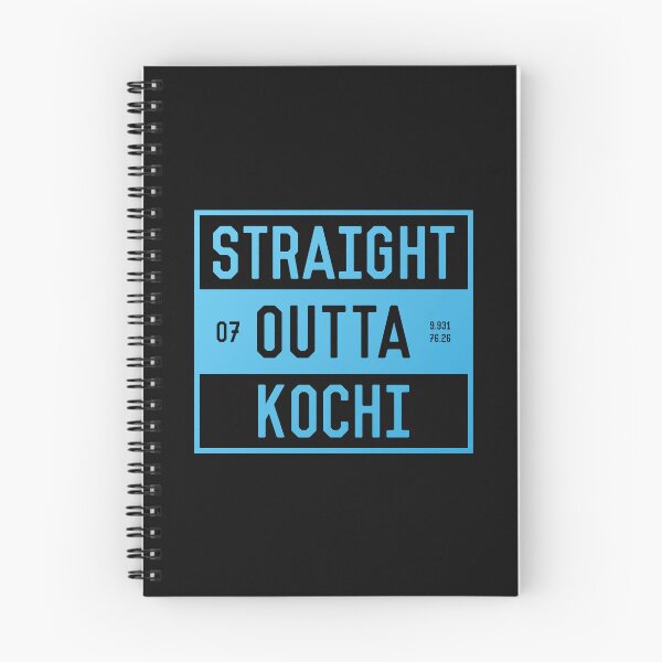 Item preview, Straight Outta Kochi | Funny Malayalam Phrases designed and sold by DrawingBoard.