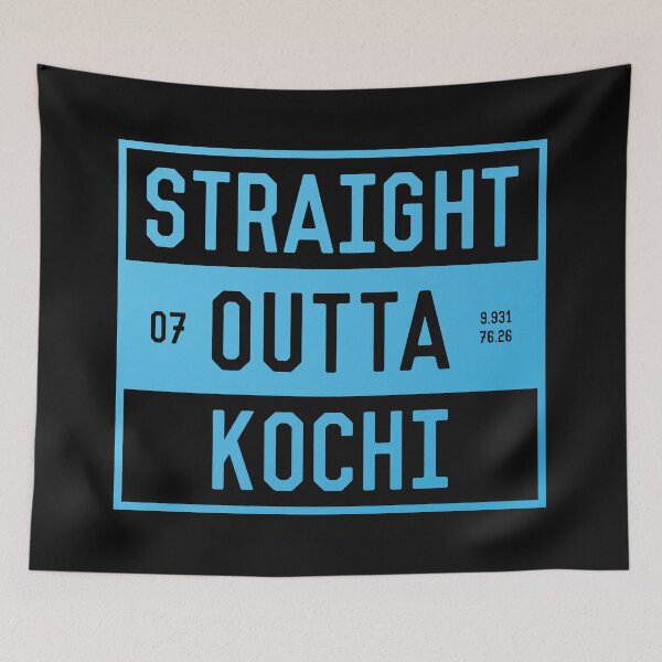 Item preview, Straight Outta Kochi | Funny Malayalam Phrases designed and sold by DrawingBoard.