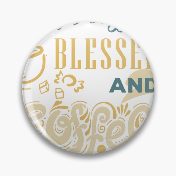 Item preview, Stressed Blessed And Coffee Obsessed designed and sold by lefdaouired.
