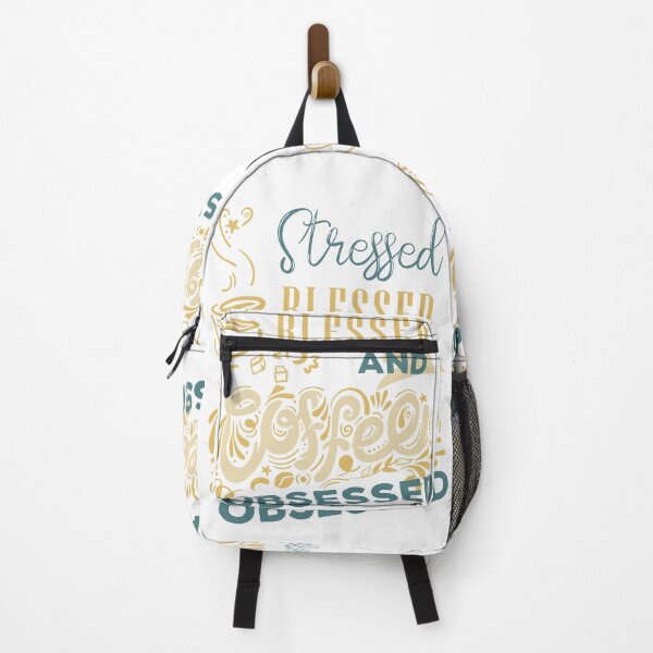 Item preview, Stressed Blessed And Coffee Obsessed designed and sold by lefdaouired.