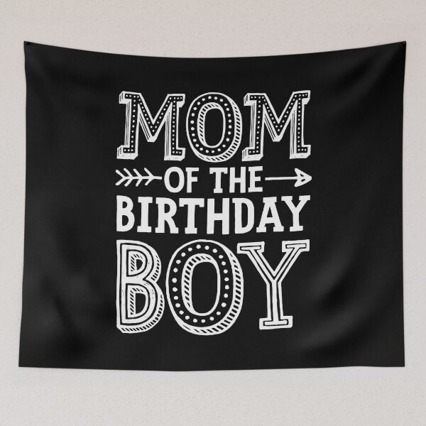 Item preview, Mom Of The Birthday Boy Funny Mother Mama Family Matching designed and sold by PameGraha.