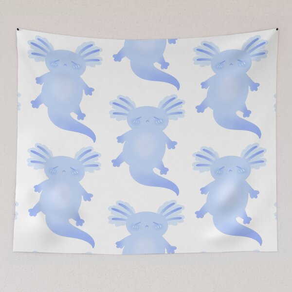 Item preview, Axolotl designed and sold by Little Crows Trinkets.