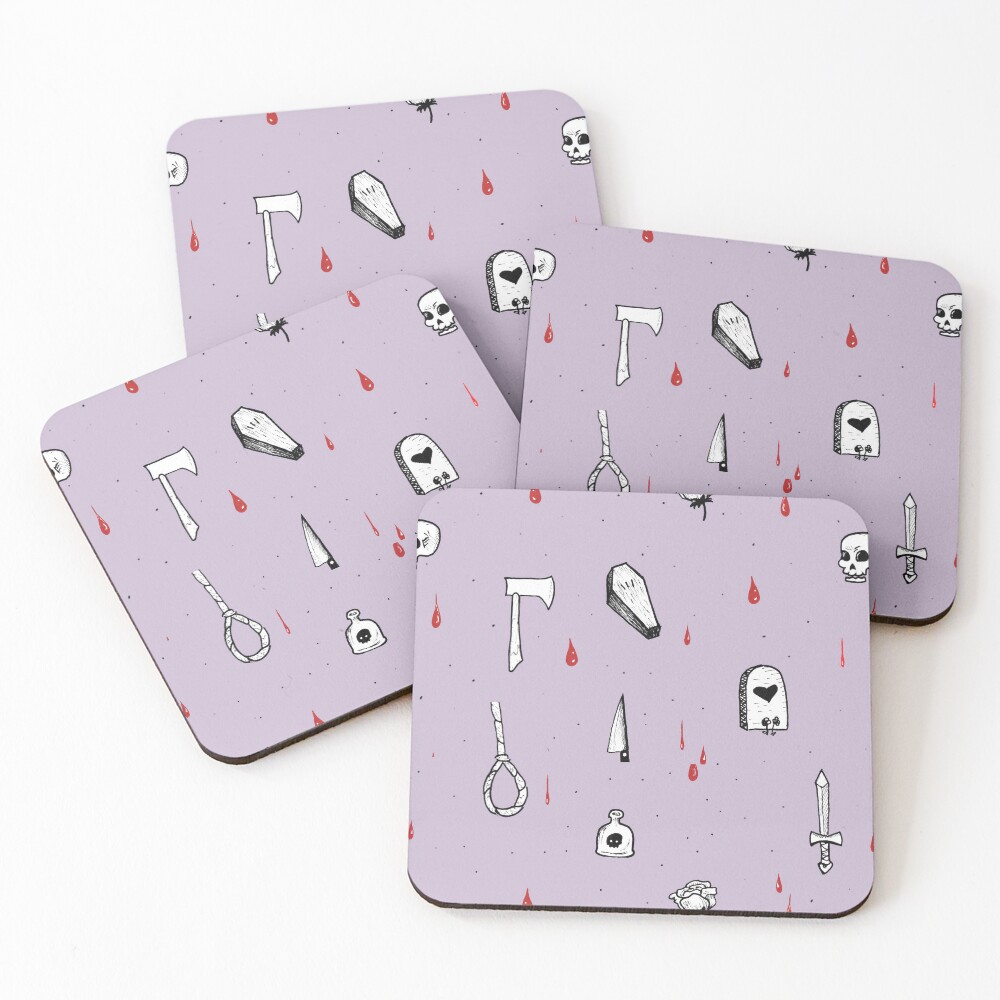 Item preview, Coasters (Set of 4) designed and sold by awkaffections.